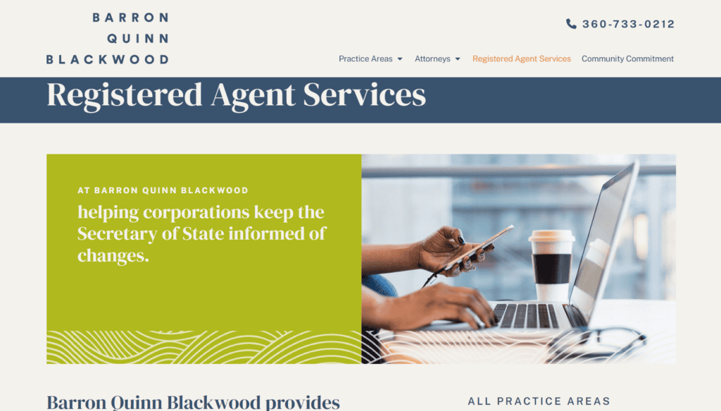 Barron Quinn Blackwood - registered agent service